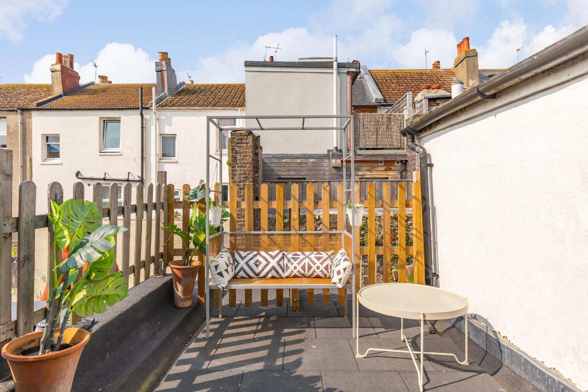 Trendy Central 1 Bed Flat With Roof Terrace Brighton Exterior photo